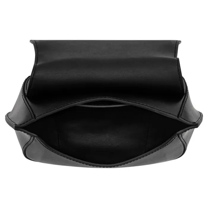 Oroton Sets Della Saddle Shoulder Bag Black 8211 Women