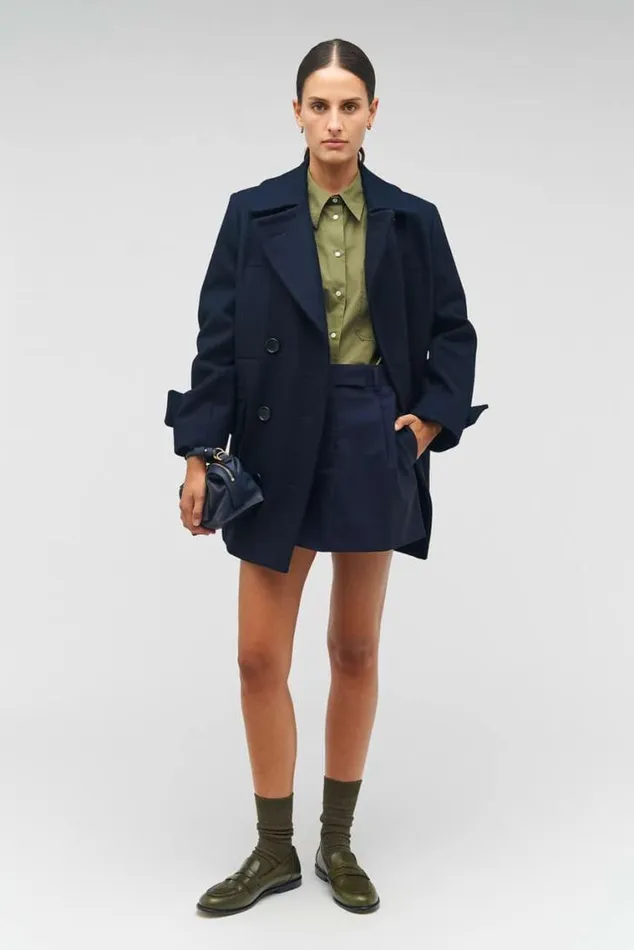 Oroton Skirts Mini Trouser Skirt North Sea 8211 Women