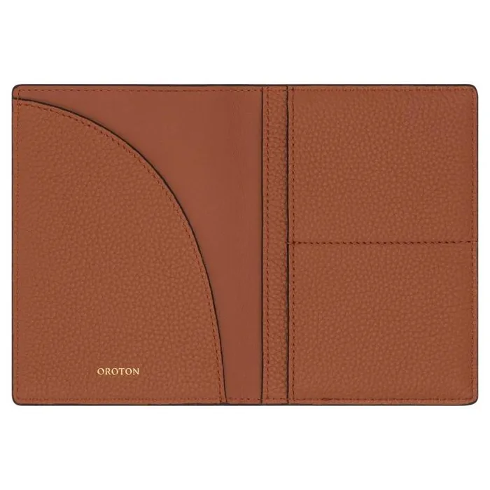 Oroton Travel Jemima Passport Sleeve Brandy 8211 Men