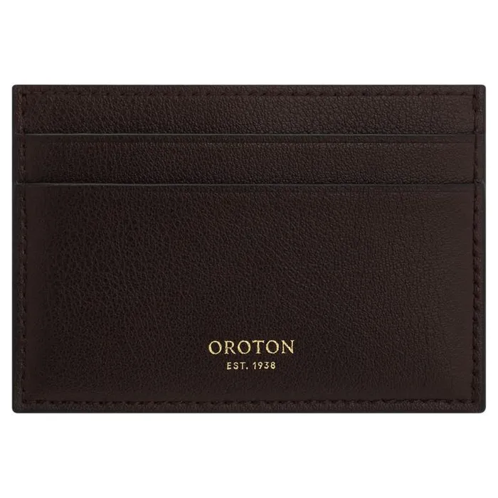 Oroton Wallets Ellis Card Sleeve Mahogany 8211 Accessories