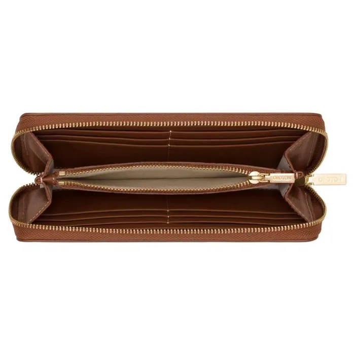 Oroton Wallets Margot Medium Zip Around Wallet Whiskey 8211 Accessories