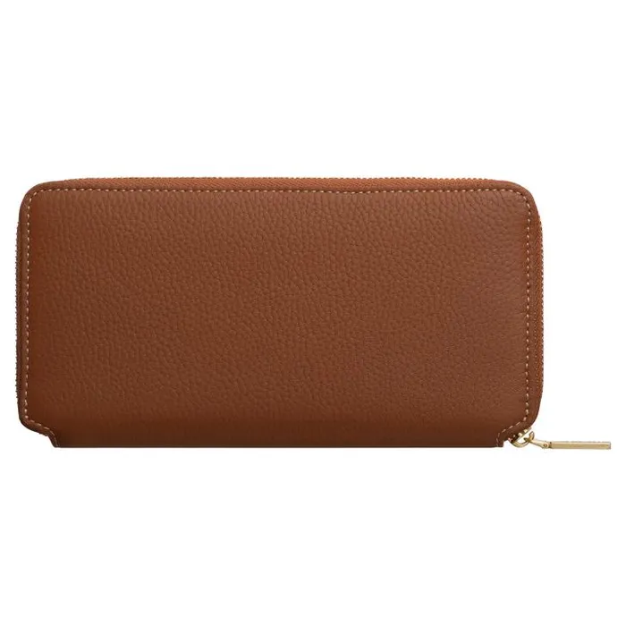 Oroton Wallets Margot Medium Zip Around Wallet Whiskey 8211 Accessories