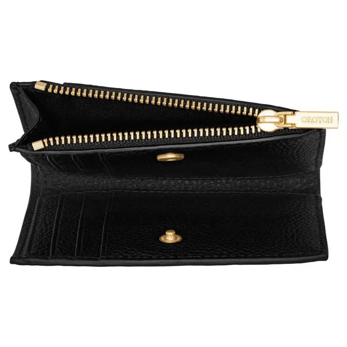 Oroton Wallets Margot Mini 10 Credit Card Zip Wallet Black 8211 Accessories