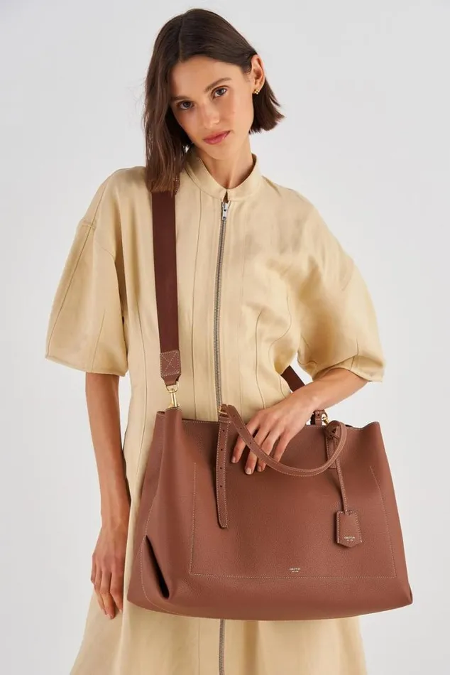 Oroton Work Margot Baby Bag and Mat Whiskey 8211 Women