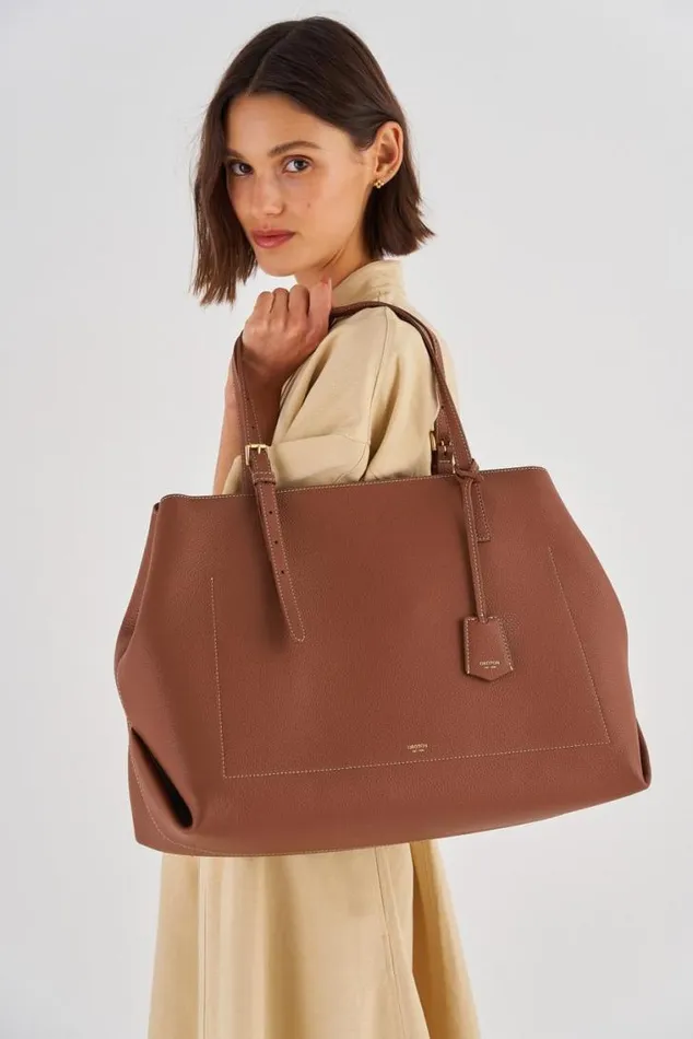 Oroton Work Margot Baby Bag and Mat Whiskey 8211 Women