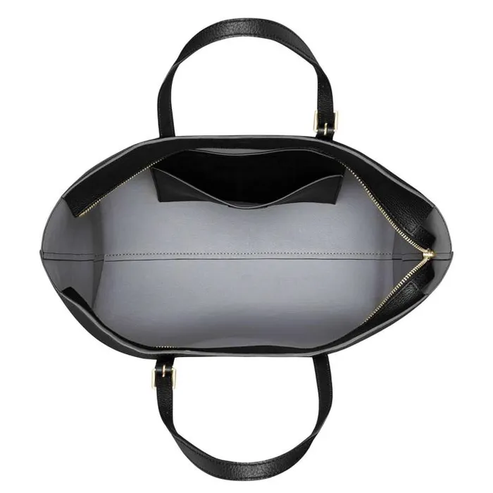 Oroton Work Margot Medium Zip Tote Black 8211 Women
