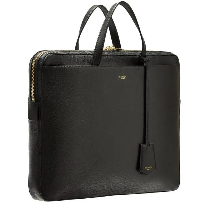 Oroton Work Muse 15034 Slim Laptop Bag Black 8211 Women