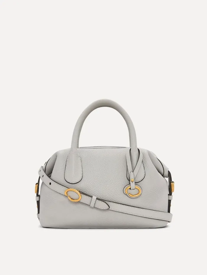 Oscar De La Renta The Mini Dahlia Grigio Perla Women Signature Handbags