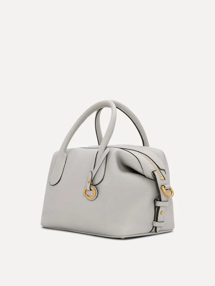 Oscar De La Renta The Mini Dahlia Grigio Perla Women Signature Handbags Oscar De La Renta The Mini Dahlia Grigio Perla Women Signature Handbags