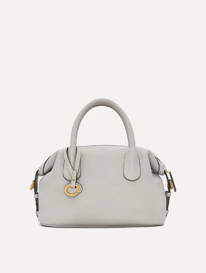 Oscar De La Renta The Mini Dahlia Grigio Perla Women Signature Handbags Oscar De La Renta The Mini Dahlia Grigio Perla Women Signature Handbags