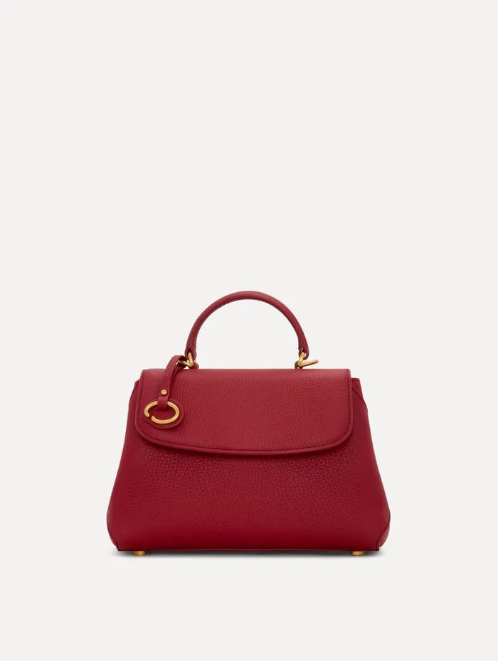 Oscar De La Renta The Mini Poppy Scarlet Women Signature Handbags Oscar De La Renta The Mini Poppy Scarlet Women Signature Handbags