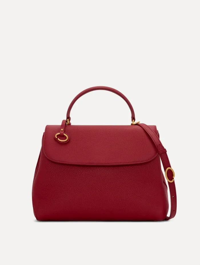 Oscar De La Renta The Poppy Scarlet Women Handbags