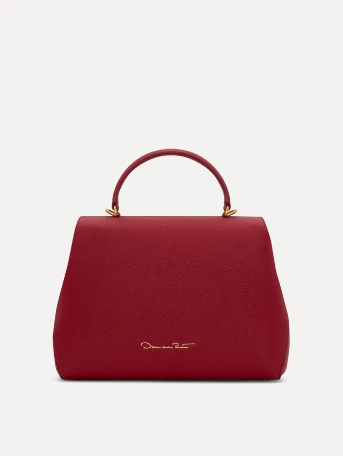 Oscar De La Renta The Poppy Scarlet Women Handbags