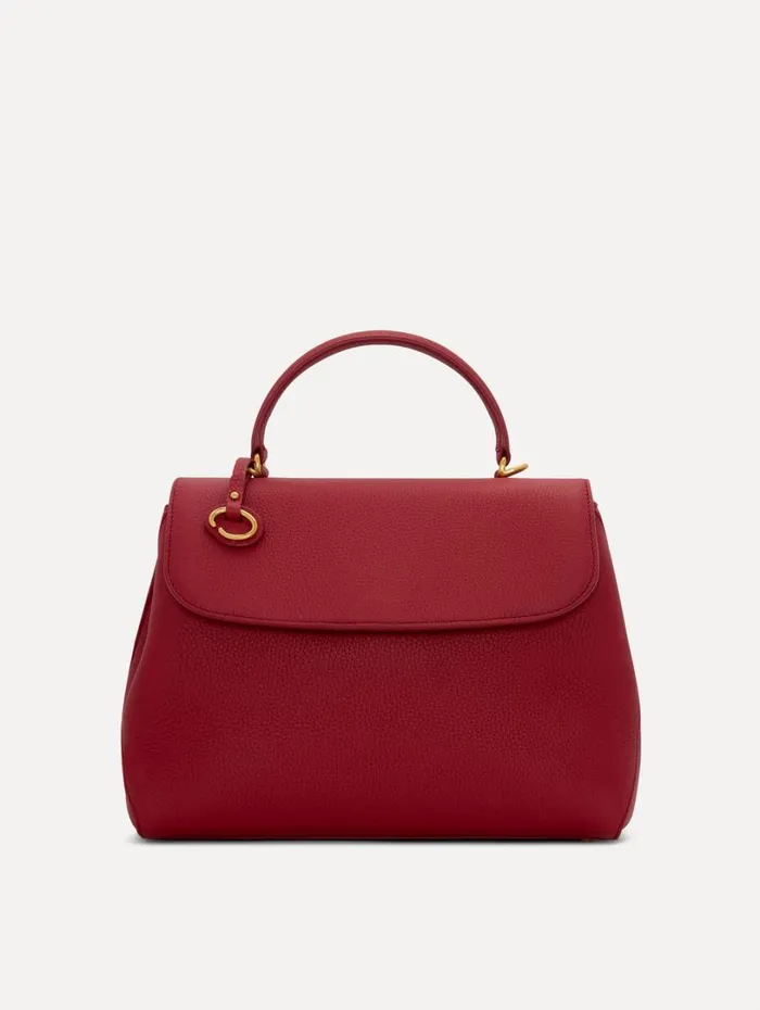 Oscar De La Renta The Poppy Scarlet Women Handbags