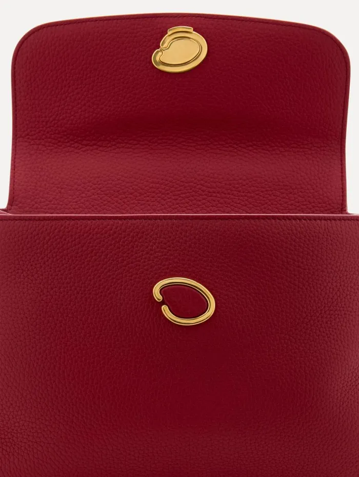 Oscar De La Renta The Poppy Scarlet Women Handbags