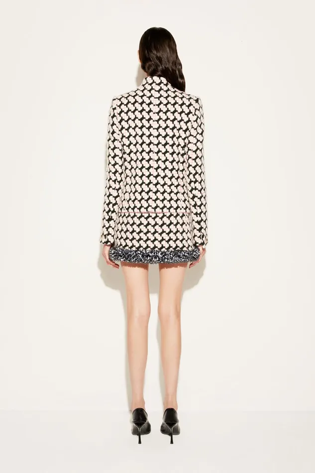 Outerwear Women PUCCI Fringed Tweed Jacket