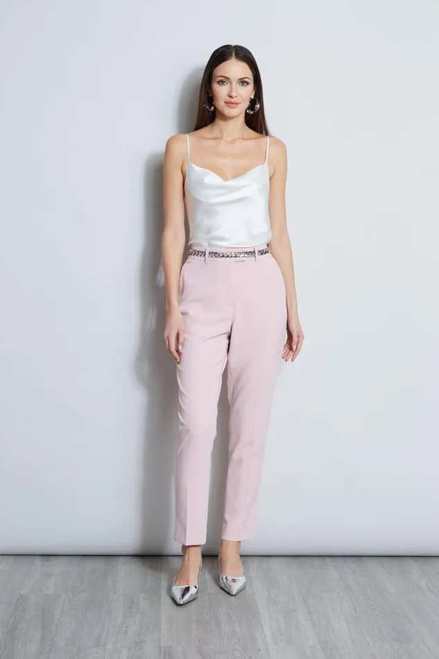 Outlet 8211 Women Bottoms Elie Tahari Slim Slit Pant Muse