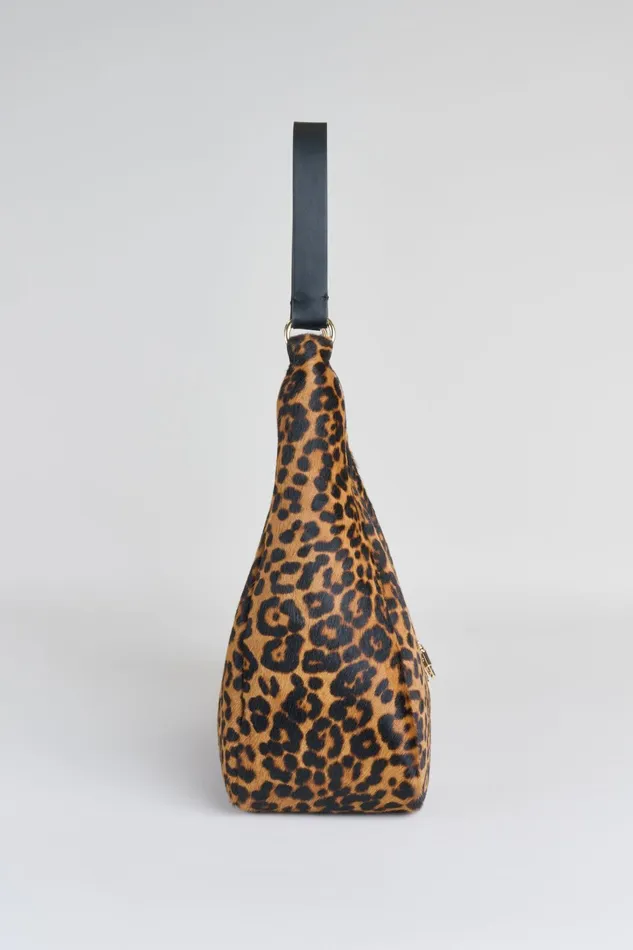 Outlet 8211 Women Handbags Elie Tahari Leopard Calf Hair Hobo Bag Leopard