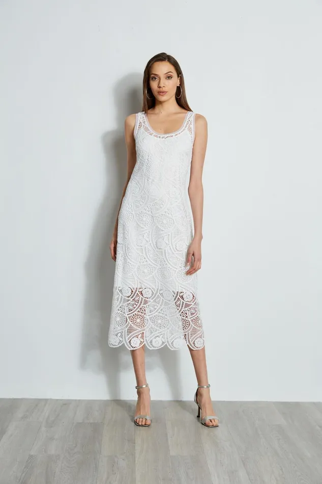 Outlet 8211 Women Midi Dresses Elie Tahari Lace Maxi Dress Pearl