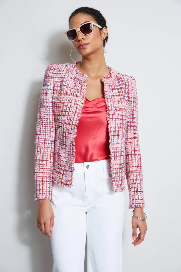 Outlet 8211 Women Suiting Elie Tahari Tweed Jacket Allie Tweed
