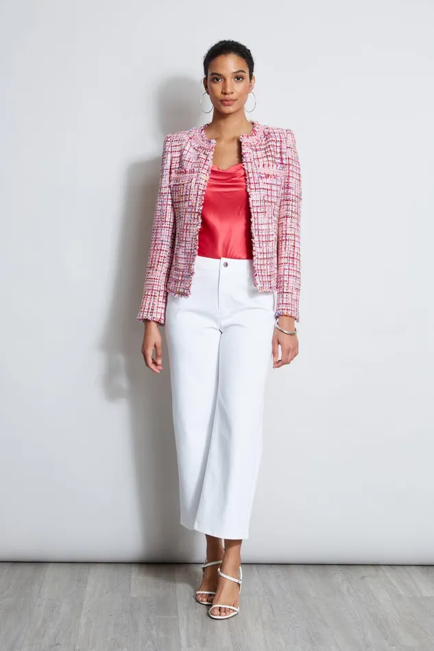 Outlet 8211 Women Suiting Elie Tahari Tweed Jacket Allie Tweed