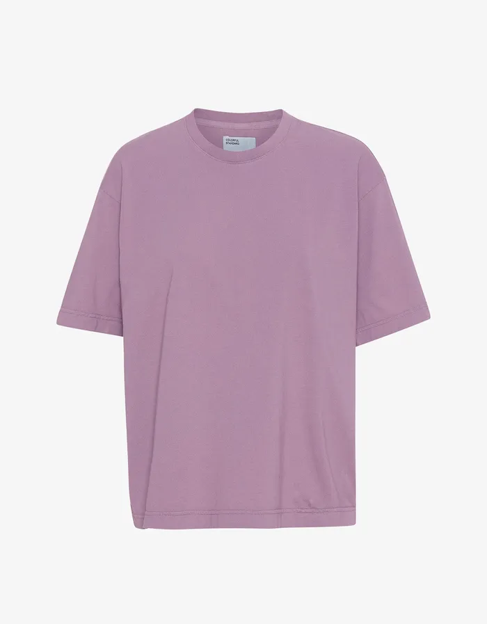 Oversized Organic TShirt 8211 Pearly Purple Men TShirts Colorfulstandard