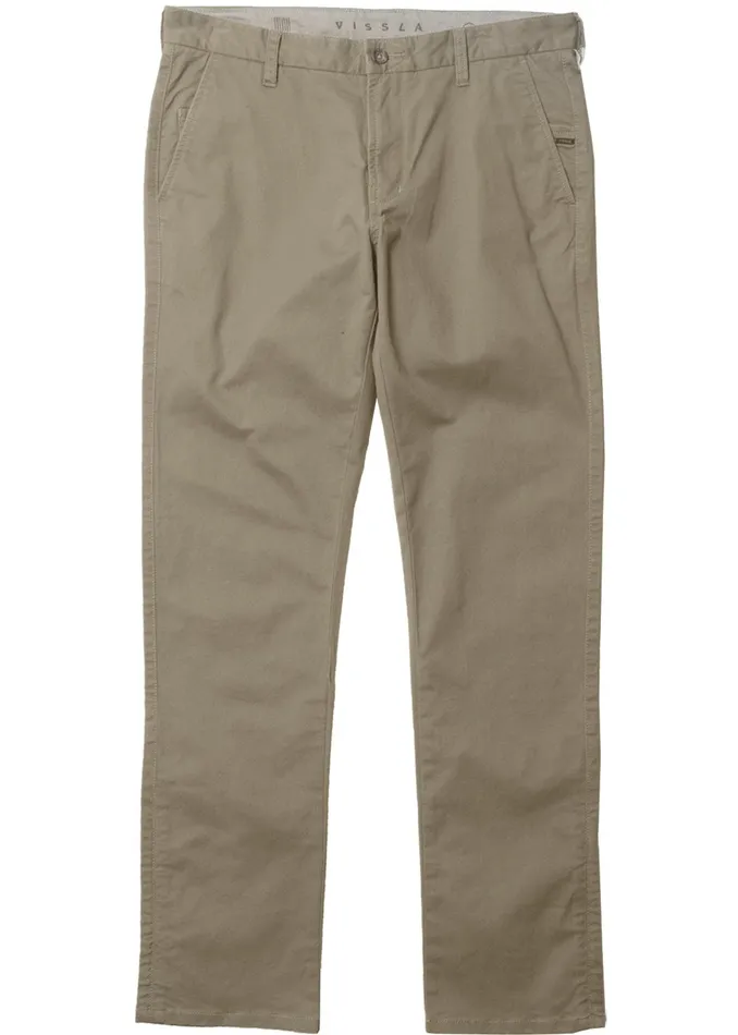 Pants and Denim Low Tide Chino Eco Pant Khaki 8211 Vissla Men