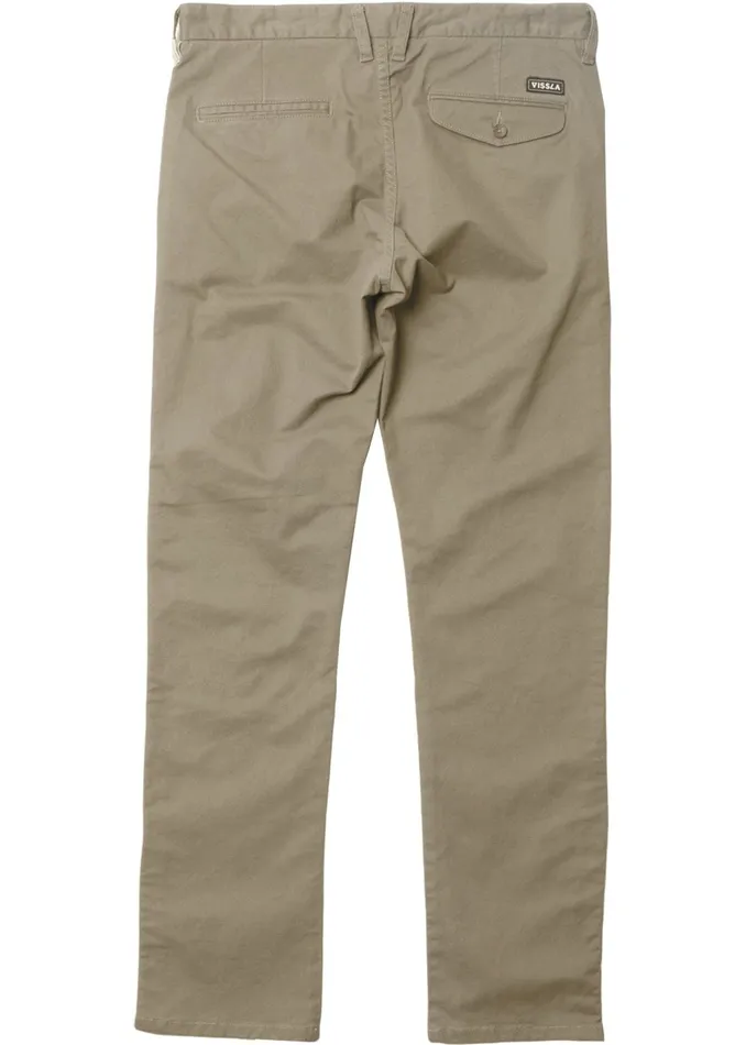 Pants and Denim Low Tide Chino Eco Pant Khaki 8211 Vissla Men