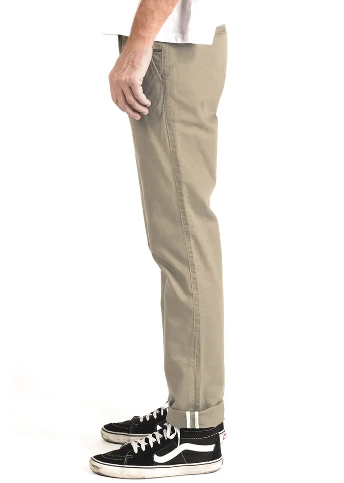 Pants and Denim Low Tide Chino Eco Pant Khaki 8211 Vissla Men