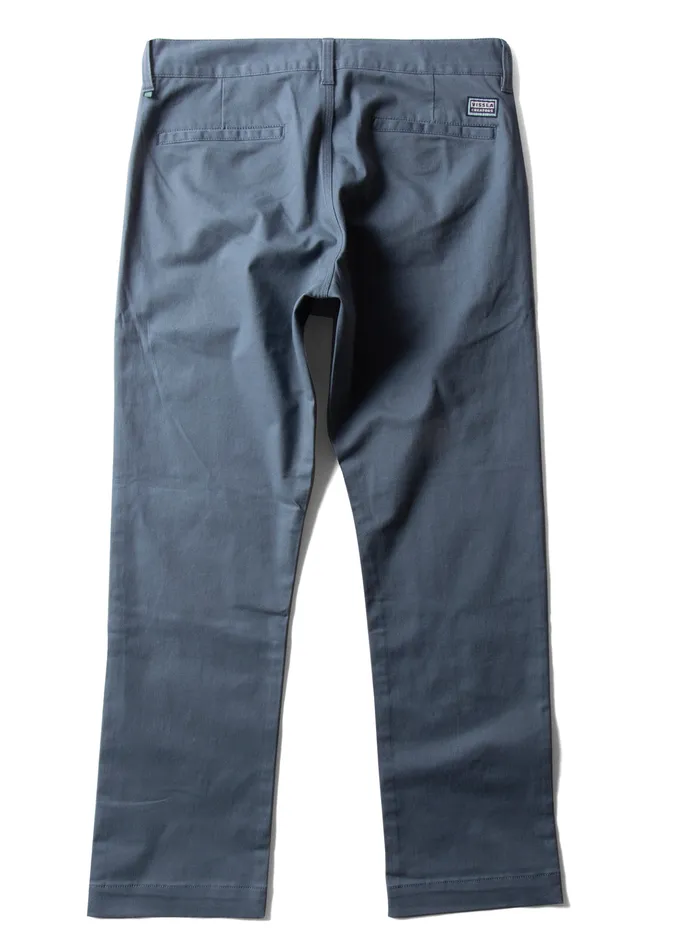 Pants and Denim Men Vissla Creators Port Chino Pant Blue Slate
