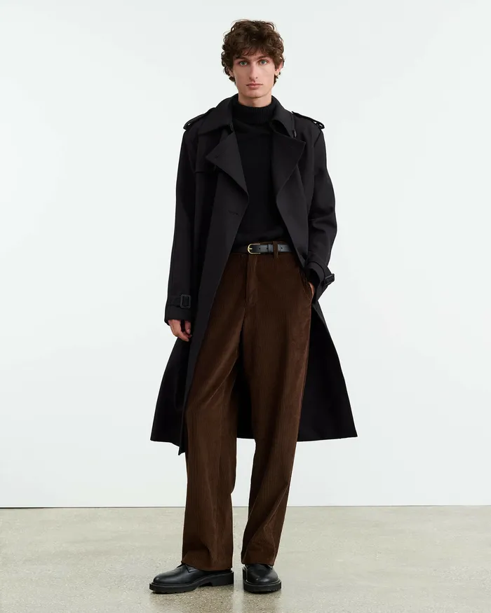 Pants and Shorts CARSEN PANT Espresso Nili Lotan Men