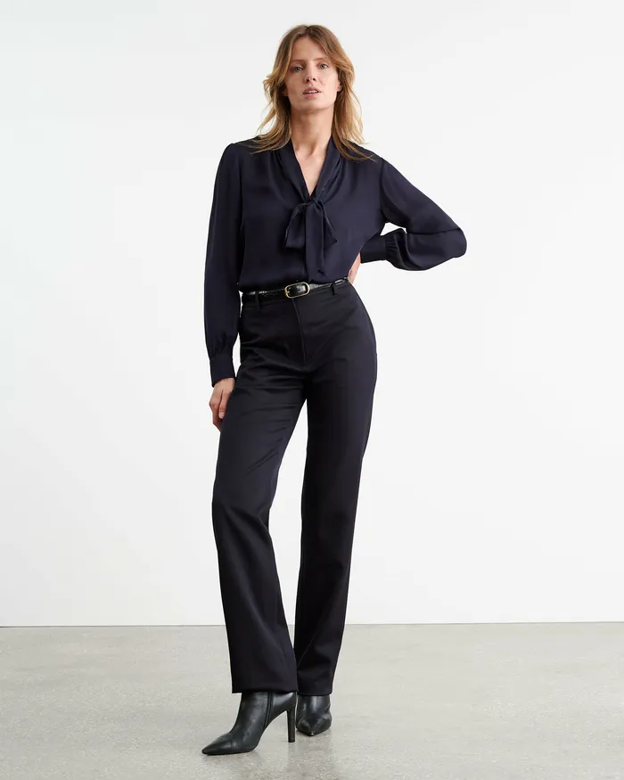 Pants and Shorts Nili Lotan Women ANATOLE PANT Brown