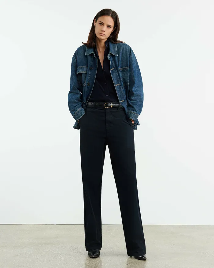 Pants and Shorts Nili Lotan Women ANNA PANT Carbon