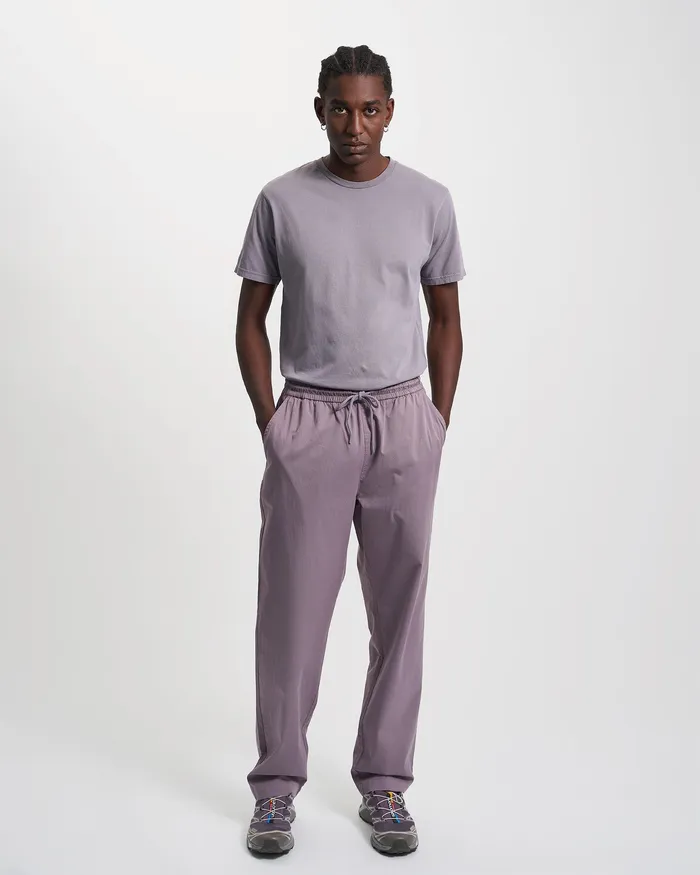 Pants Colorfulstandard Men Organic Twill Pants 8211 Purple Haze