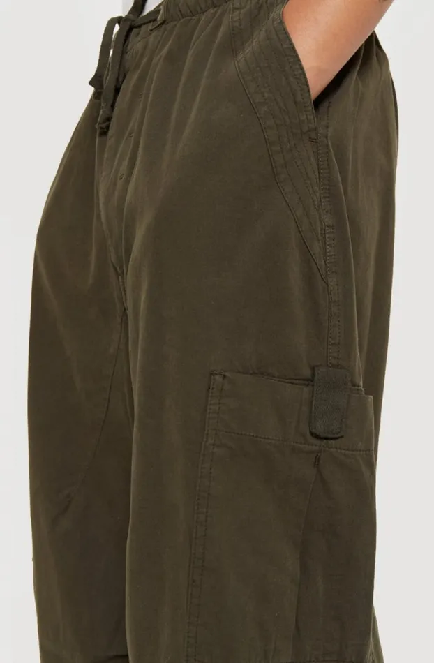 Parachute Pants Men Jaded London Khaki Parachute Cargo Pants