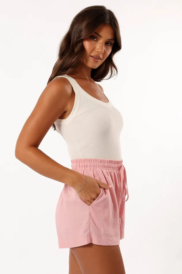 petalandpup Stanley Shorts 8211 Pink Pink Women Shorts