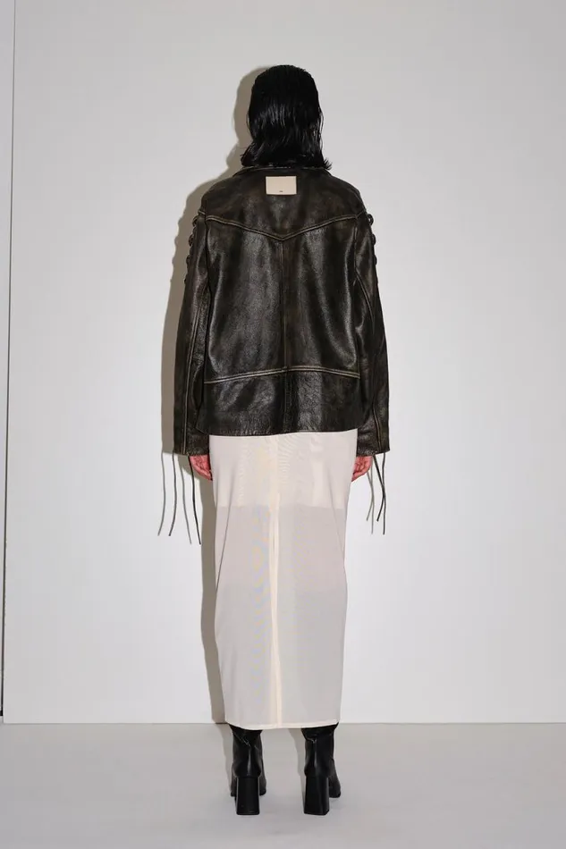 Peyton Leather 8211 Black Women Won Hundred Coats Jackets and Blazers