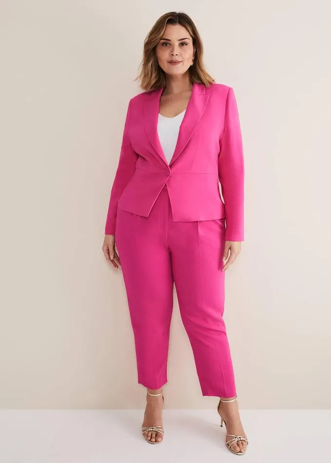 Phase Eight Adria Pink Blazer Hot Pink Women Jackets