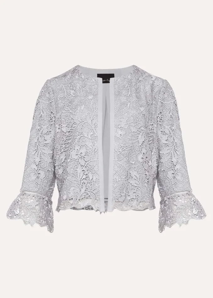 Phase Eight Alisha Lace Jacket Mineral Women Jackets