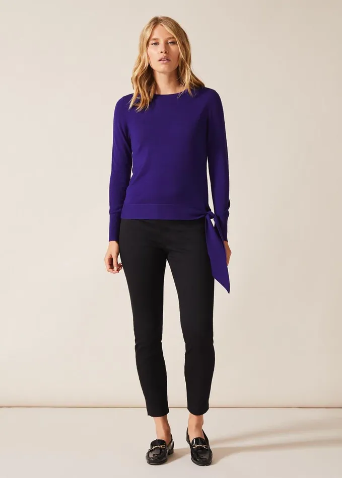 Phase Eight Amina Denim Skinny Jegging Black Women Trousers
