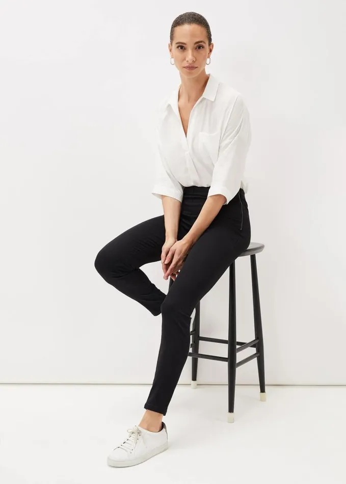 Phase Eight Amina Skinny Fit Jeggings Black Women Trousers