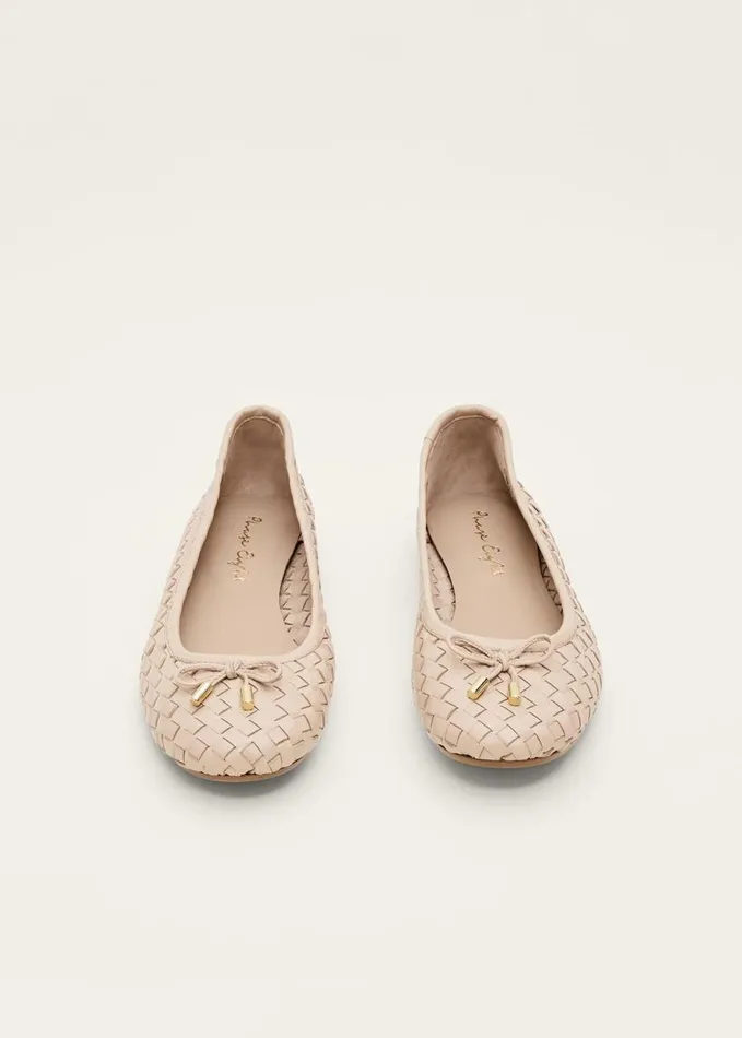 Phase Eight Ballet Pump Blush Women Flats