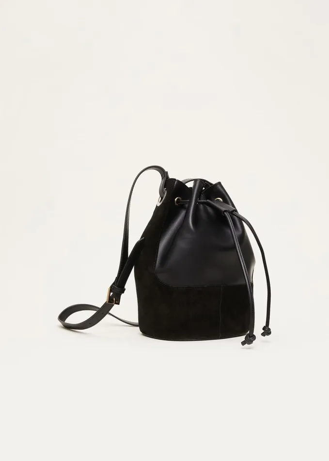 Phase Eight Bucket Shoulder Bag Black Women Bags and Clutches