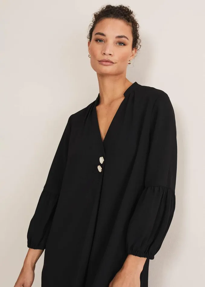 Phase Eight Charlotte Tunic Dress Black Women Dresses
