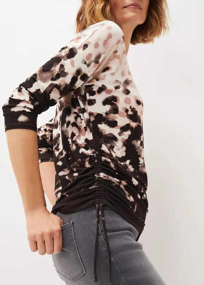 Phase Eight Corrie Abstract Spot Print Top Multicoloured Women Tops and TShirts