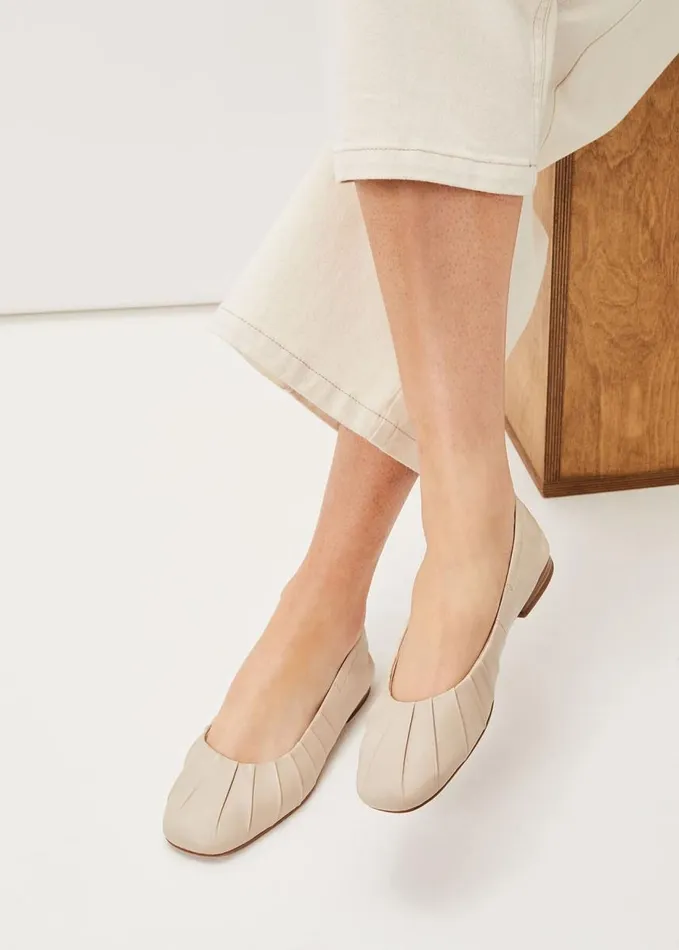 Phase Eight Elasticated Pump Neutral Women Flats