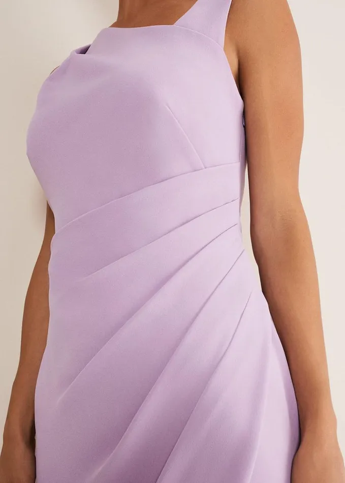 Phase Eight Emmie Asymmetric Hem Dress Crocus Women Dresses