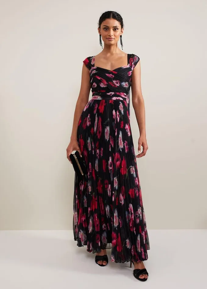Phase Eight Gretal Floral Maxi Dress Multicoloured Women Dresses