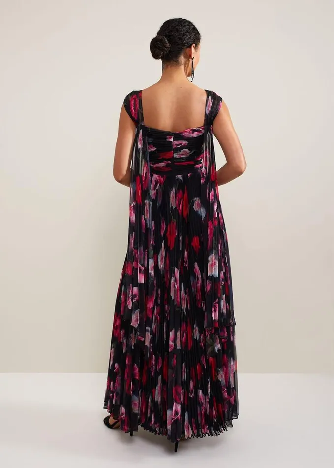 Phase Eight Gretal Floral Maxi Dress Multicoloured Women Dresses