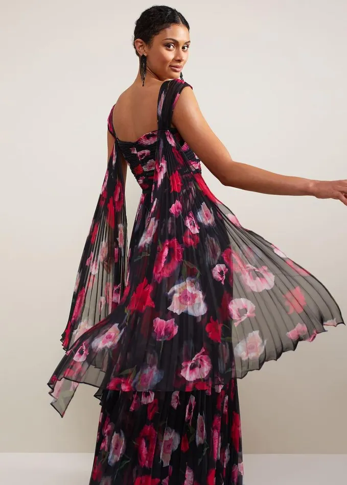 Phase Eight Gretal Floral Maxi Dress Multicoloured Women Dresses
